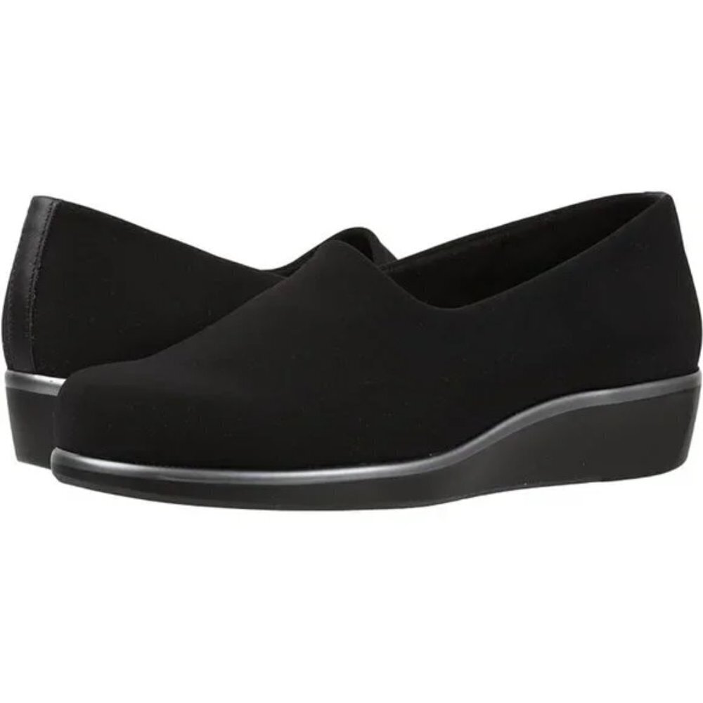 SAS Black Bliss Slip On Loafers